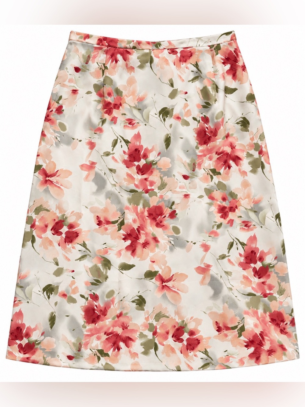 Floral White Stag skirt 26w/28w